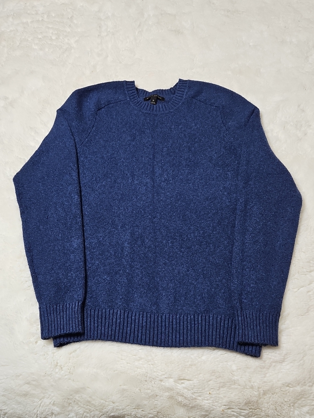Banana Republic Men's Crewneck Sweater in Navy Blue